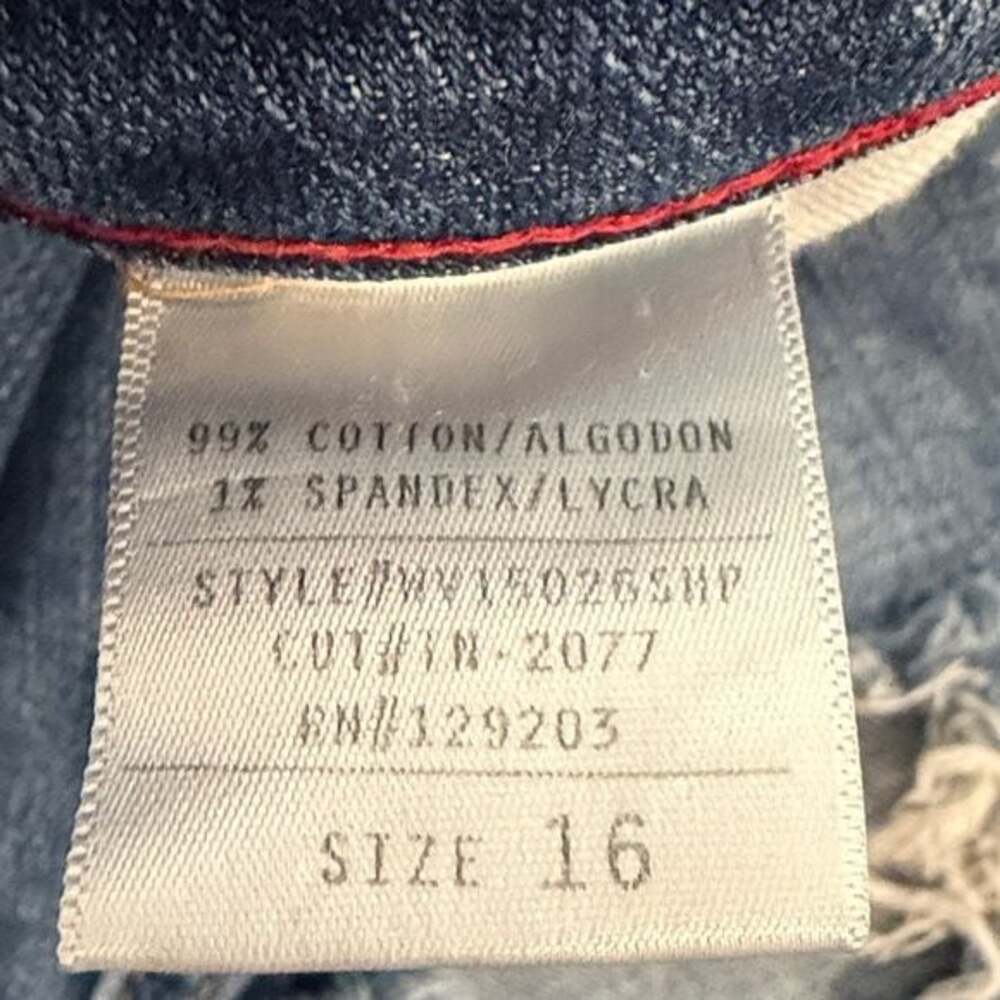 Ms. Cello Plus Size High Rise Cropped Skinny Jeans Size 16 - Picture 3 of 4